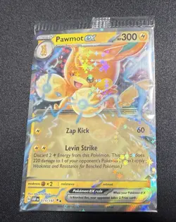 Pawmot ex 073/197 Obsidian Flames Pokemon TCG - Sealed Promo - Image 1