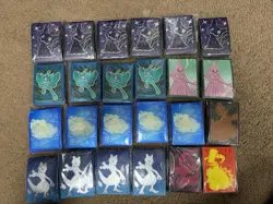 Pokemon ETB Sleeves Mixed Lot Of 84 All Sleeved Pictured Is What Get - Image 1