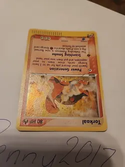 Torkoal - 12/97 - Holo Rare English Pokemon EX Dragon - Image 3