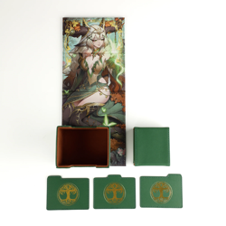 Cera of the Sacred Grove Dicewinder Deck Box Mana Moon Yugioh - Image 1