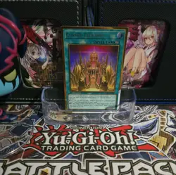 Yu-Gi-Oh Cursed Eldland MGED-EN048 Premium Gold Rare - Image 1