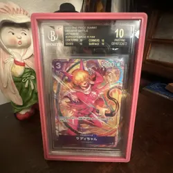 One Piece Japanese Little Sadi Alternate Art OP02-073 BGS 10 Black Label - Image 1