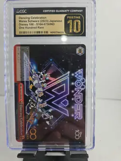 Disney 100 - Dancing Celebration - Weiss Schwarz S104-075HND HND CGC PRISTINE 10 - Image 1