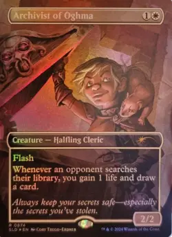 Archivist of Oghma (Rainbow Foil) Secret Lair MTG NM - Image 1