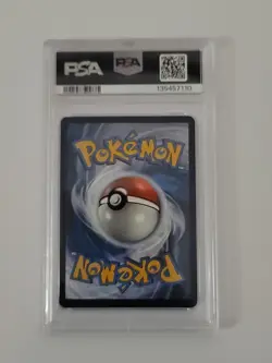 2021 Pokemon Sword & Shield Fusion Strike #114 Full Art Mew Vmax PSA 6 - Image 2