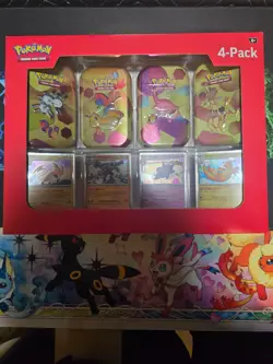 Scarlet & Violet 151 Mini Tins 4 Pack SAMS CLUB SEALED Pokemon TCG 1 box - Image 1