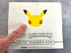Pokemon Celebrations Elite Trainer Box ETB - Factory Sealed 25th Anniversary Set 820650809439 - Image 3