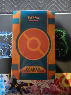 Pokemon TCG: Paldea Adventure Chest Factory Sealed Shipped Fast - Image 1