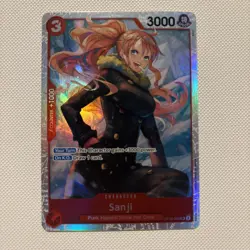 One Piece Royal Blood Sanji OP10-005 Super Rare SR English Edition MINT - Image 1