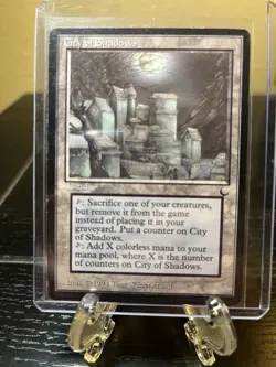Magic: The Gathering City of Shadows The Dark Land Card Tom Wanerstrand Rare - Image 1