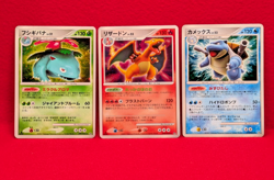 Charizard DPBP#006 Blastoise 009 Venusaur 003 DP3 Pokemon Card Japanese Holo - Image 1