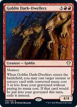 MTG Commander 2020 - Goblin Dark-Dwellers - Image 1