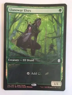 LLANOWAR ELVES (FOIL) LP DOMINARIA OPEN HOUSE - DOM - Mtg - Image 1