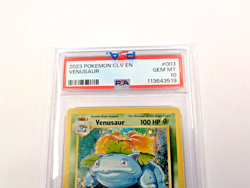 2023 Pokemon CLV EN Venusaur #003 PSA 10 GEM MT - Image 3