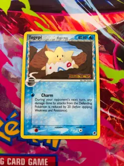 2006 Pokemon Togepi (Delta Species) 41/101 Dragon Frontiers Reverse Holo NM-LP - Image 1