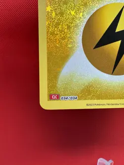 Electric Lightning energy 034/034 CLC Classic Collection Holo Pokemon NM #914 - Image 4