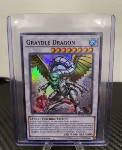 Yu-Gi-Oh Graydle Dragon - DOCS-EN048 - 1st Edition - Super Rare - LP+ - Image 1