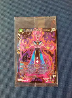 Dragon Ball Super Card Game - Beerus, Ruthless Pursuer - BT16-036 SR DBS CCG TCG - Image 1