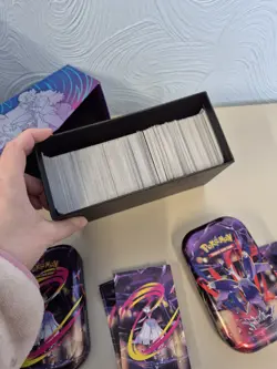 Pokemon TCG Bulk Bundle 550 Random Cards Job Lot + Mini Tins #9 - Image 3