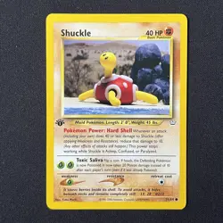 Shuckle 51/64 1st Edition Neo Revelation Pokemon Card - Image 2