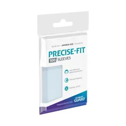 Ultimate Guard Japanese Sleeves Precise Fit - Resealable (100) New - Image 1