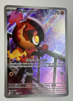 Pokemon TCG - Charcadet - Black Star Promo 022 - ME01:MEG En - Illustration Rare - Image 2