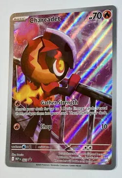 Pokemon TCG - Charcadet - Black Star Promo 022 - ME01:MEG En - Illustration Rare - Image 3