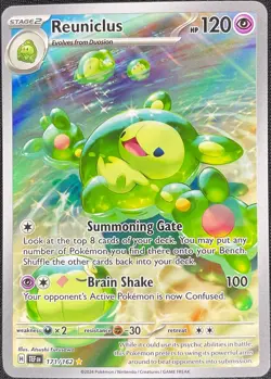 Reuniclus Temporal Forces 171/162 Pokemon Illustration Rare NM - Image 1