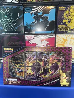 Pokemon TCG: Crown Zenith Morpeko V-Union Playmat Premium Collection - Image 1
