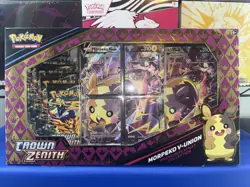 Pokemon TCG: Crown Zenith Morpeko V-Union Playmat Premium Collection - Image 2