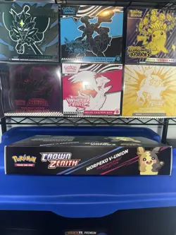 Pokemon TCG: Crown Zenith Morpeko V-Union Playmat Premium Collection - Image 4