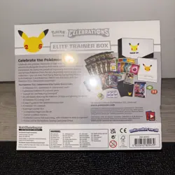 Pokemon TCG: 25th Anniversary Celebrations Elite Trainer Box (2021) Sealed New 820650809439 - Image 2