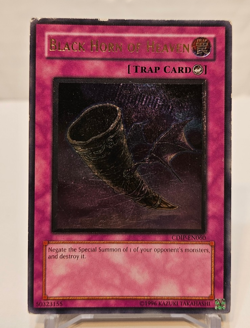 Ultimate Rare Black Horn of Heaven CDIP-EN060 Unlimited Yugioh 1077 - Image 1