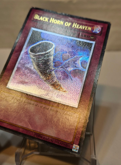 Ultimate Rare Black Horn of Heaven CDIP-EN060 Unlimited Yugioh 1077 - Image 3