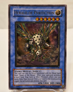 Ultimate Rare Herald of Perfection TSHD-EN039 Unlimited Yugioh 1058 - Image 1