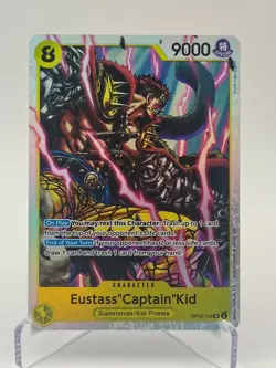 OP10-112 [SR] - Eustass"Captain"Kid - NM - One Piece TCG - PRB02 - English - Image 1