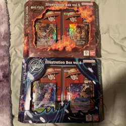 One Piece Illustration Box Vol. 5 & 6 lot of 10 New sealed 5 of each - Image 2