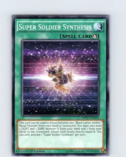 Yu-Gi-Oh TCG Super Soldier Synthesis MP17-EN215 1st Edition Common Card NM - Image 1