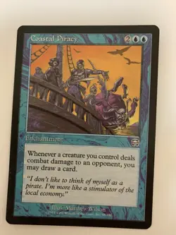 MTG LP Coastal Piracy Mercadian Masques Regular - Image 1