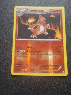 CHARMELEON #19/149 BOUNDARIES CROSSED REVERSE HOLO POKEMON TCG 2012 NM - Image 1