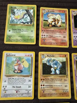 Pokemon Vintage Card Bundle Job Lot Base Set 2 1999 Mixed Cards - Image 3
