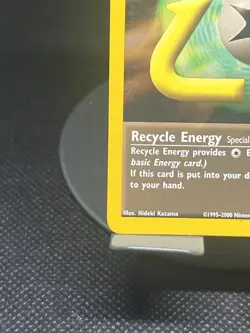 Pokemon TCG Recycle Energy 105/111 Neo Genesis Regular Rare MP - Image 5