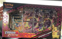 Pokemon TCG Crown Zenith Morpeko V-Union Premium Playmat Collection! - Image 1