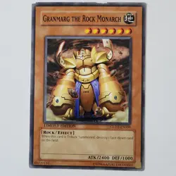 Granmarg the Rock Monarch - GLD2-EN009 - HP/DMG - Common - Limited - Yugioh - Image 1