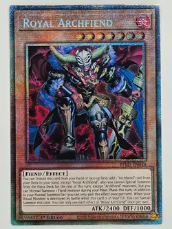 Yu Gi Oh - BPRO-EN014 Royal Archfiend - Starlight Rare - Image 1