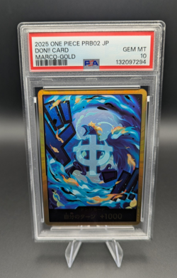 One Piece Marco Gold DON!! (JP) | PRB02 | PSA 10 GEM MT - Image 1