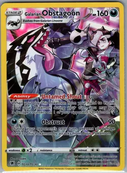 Galarian Obstagoon TG10/TG30 SWSH10: Astral Radiance - Pokemon Card - NM - Image 1
