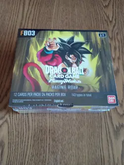 Dragonball Super Card Game Fusion World Raging Roar Booster Box [FB03] . - Image 1