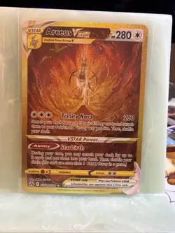 Pokemon TCG Arceus VSTAR GG70/GG70 Crown Zenith Secret Rare Holo MINT - Image 1