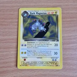 Dark Magneton (28/82) Non Holo Team Rocket Set Rare Pokemon Card! FREE P&P! - Image 1
